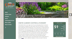 Desktop Screenshot of cretegarden.com